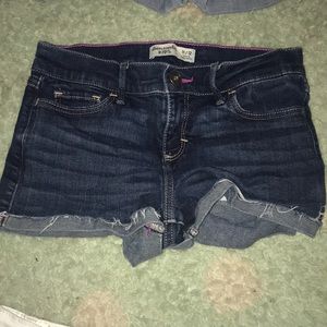 Abercrombie kids 11/12 jean shorts